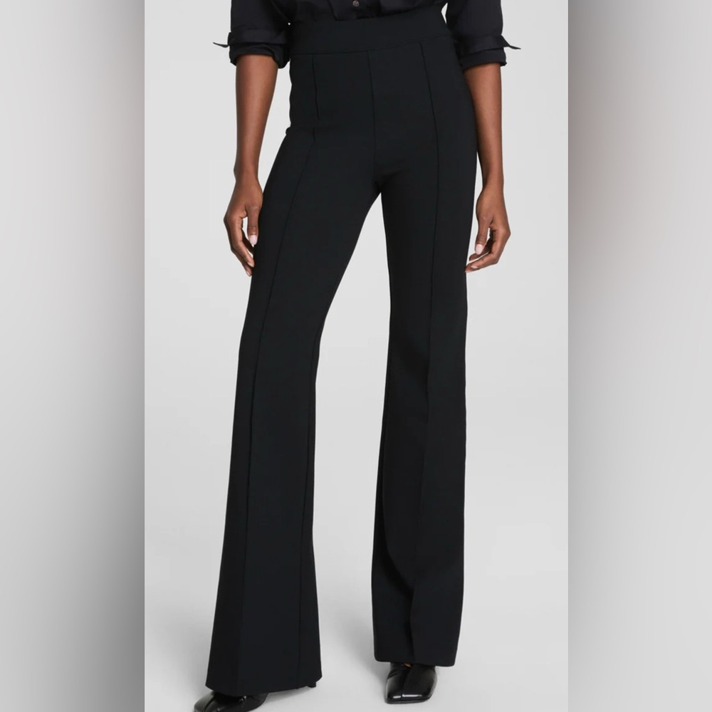 SPANX ponte flare pant with spanx supersmooth